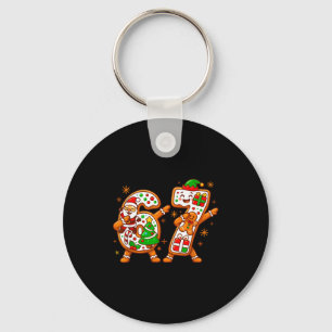 Porte-clés Noël Six Sept Dabbing Cool Meme 67 Xmas Dab