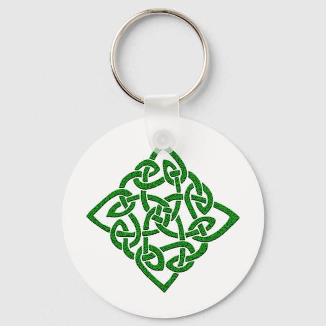 Porte-clés Noeud celtique - Porte - clés de diamant (Recto)