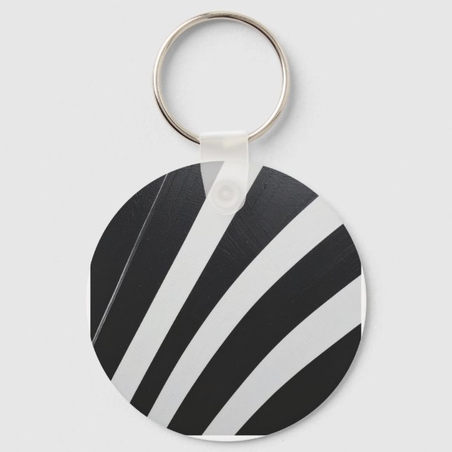 Porte-clés noir et blanc (Recto)