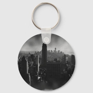 Porte-clés Noir et blanc New York City