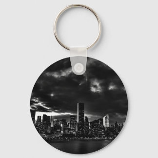 Porte-clés Noir et blanc New York City