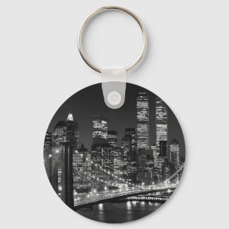 Porte-clés Noir et blanc New York City