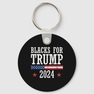 Porte-clés Noirs pour l'élection présidentielle de Trump en 2