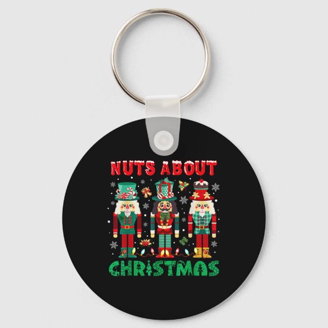 Porte-clés Noix de Noël Super à propos de Noël Nutcra (Recto)