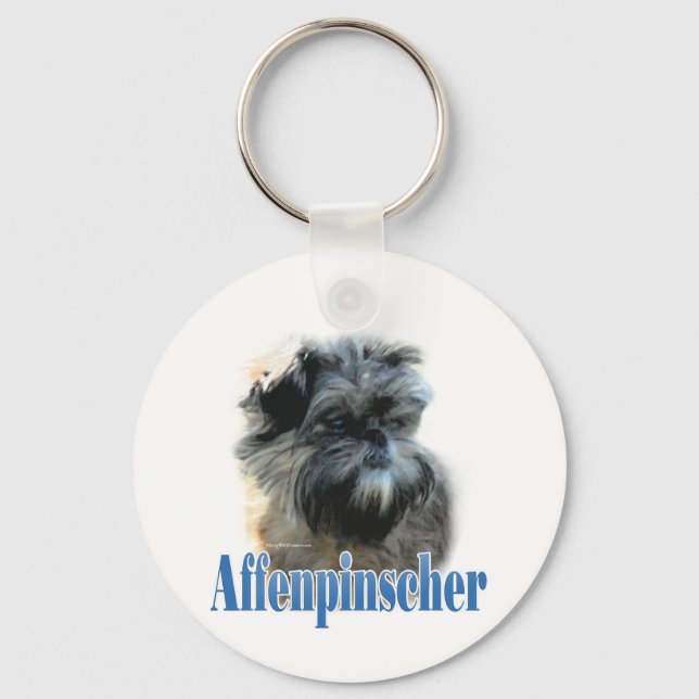 Porte-clés Nom Affenpinscher (Recto)