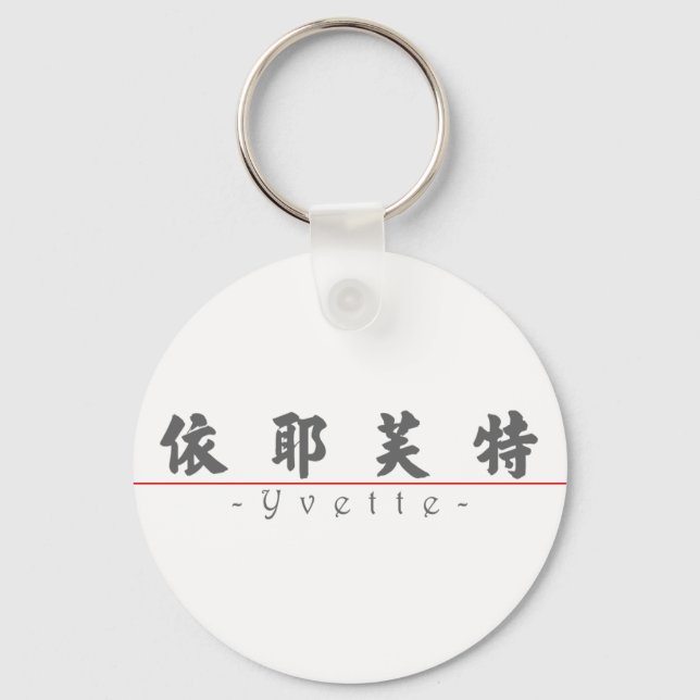 Porte-clés Nom chinois pour Yvette 20383_4.pdf (Recto)