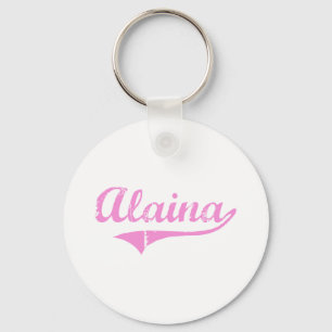 Porte-clés Nom classique de style d'Alaina