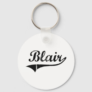 Porte-clés Nom classique de style de Blair