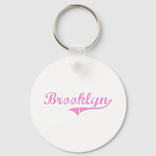 Porte-clés Nom classique de style de Brooklyn