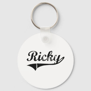 Porte-clés Nom classique de style de Ricky