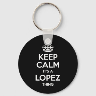 Porte-clés Nom de famille Lopez Arbre généalogique drôle Anni