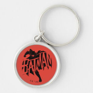 Porte-clés Nom de la brosse à encre Batman