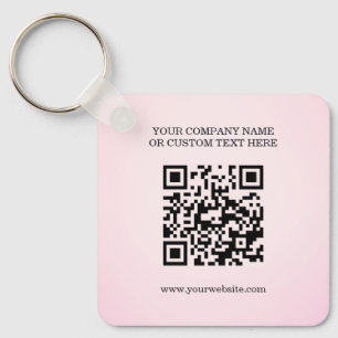 Porte-clés Nom de l'entreprise et logo