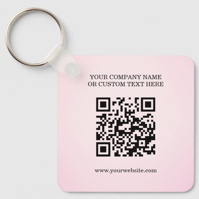 Porte-clés Nom de l'entreprise et logo (Recto)