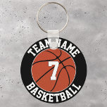 Porte-clés Nom de l'équipe de basket-ball et numéro du joueur<br><div class="desc">Créez vos propres porte - clés customisés pour les joueurs et les équipes de basket ! Il suffit de cliquer pour personnaliser le modèle, et de taper votre propre nom d'équipe de basket et numéros de maillot de joueur dans les zones de texte personnalisées. Vous pouvez même changer la couleur...</div>