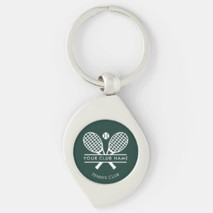 Porte-clés Nom de l'équipe de tennis du Country Club Vert per