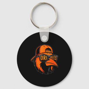 Porte-clés Nom de l'oriole féminine rétro vintage pour hommes