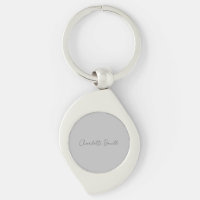 Nom de script manuscrit minimaliste Gris