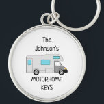 Porte-clés Nom des clés Motorhome personnalisées<br><div class="desc">Cadeau Personnalisé Motorhome, Cadeau Motorhome Lover, Clavier Personnalisé, Club Motorhome</div>