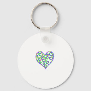 Porte-clés Nom du coeur