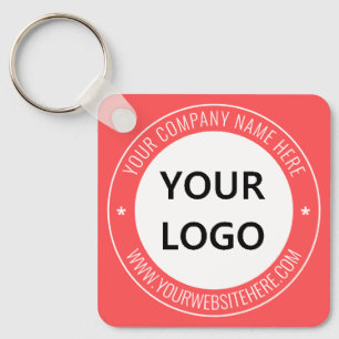 Porte-clés Nom du logo personnalisé Site Web Porte - clé Vos 