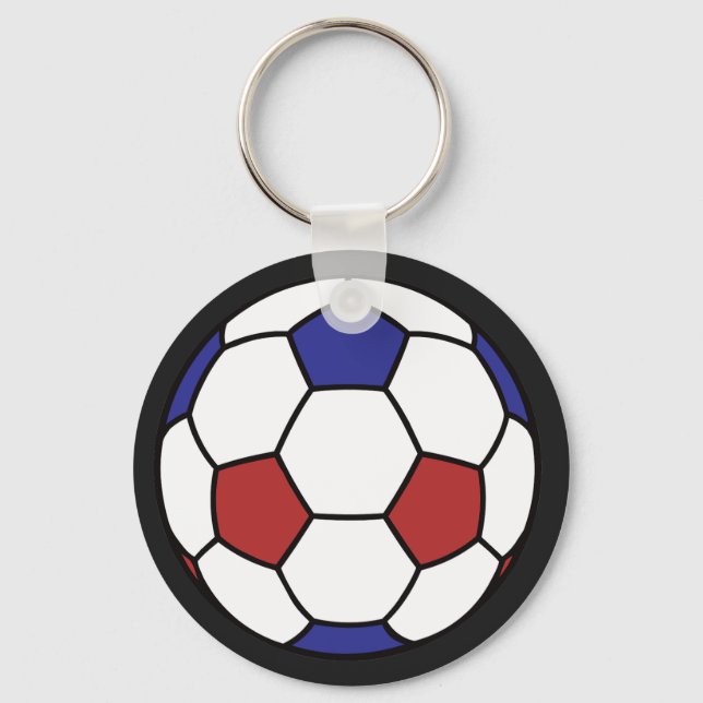 Porte-clés Nom Football Hommes (Recto)