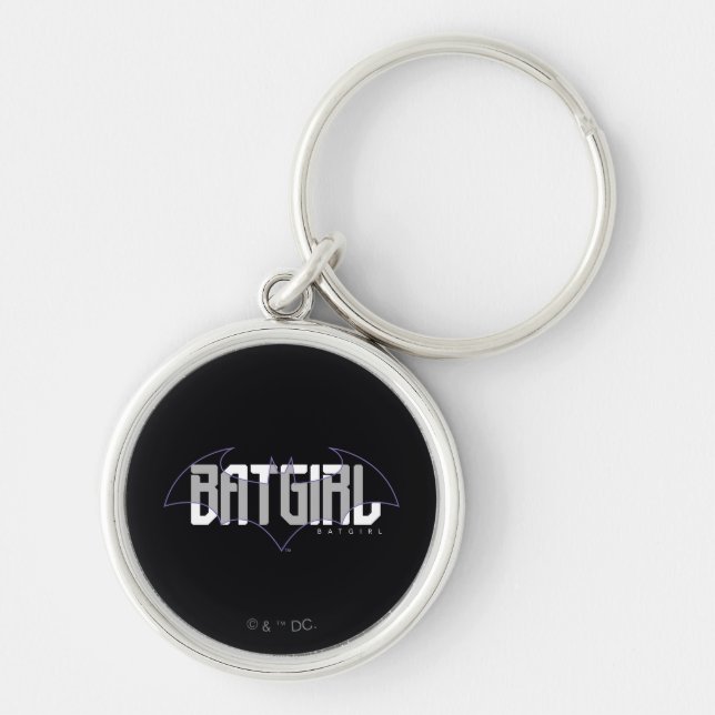 Porte-clés Nom Hi-Tech de Batgirl Graphique (Devant)