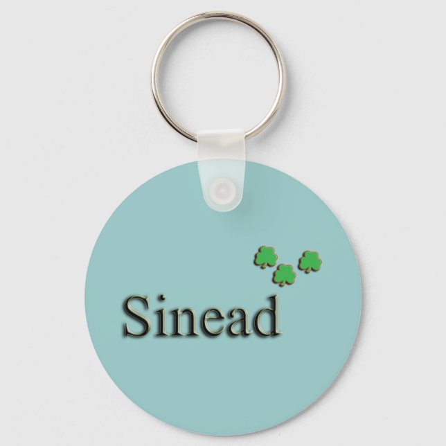 Porte-clés Nom irlandais Sinead (Recto)