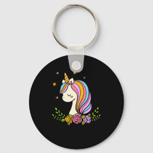 Porte-clés Nom Licorne Mignon Fantaisiste Féminin D