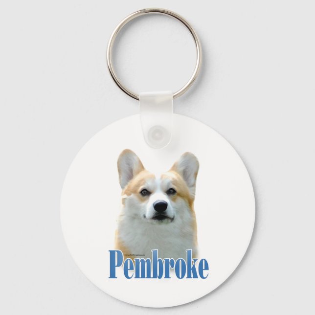 Porte-clés Nom Pembroke Welsh Corgi (Recto)
