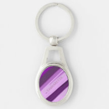 Nom personnalisé bandes lavande violette