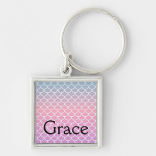 Porte-clés Nom personnalisé de la sirène porte - clé - Grace