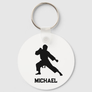 Porte-clés Nom personnalisé Karate / Taekwondo / judo