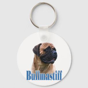 Porte-clés Nom Red Bullmastiff