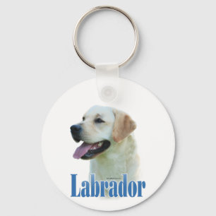 Porte-clés Nom Yellow Labrador Retriever