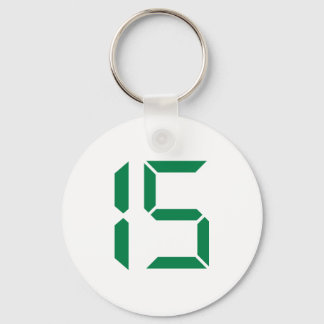 Porte-clés Nombre - Quinze - 15