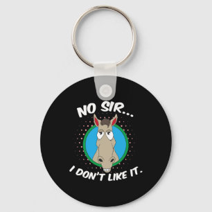 Porte-clés Non Monsieur Je N'Aime Pas Ça M. Horse