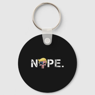 Porte-clés Non Pas Encore Drôle Trump Apparel Non Pas Non Plu