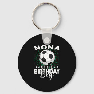 Porte-clés Nona de l'anniversaire du joueur de football Anniv