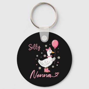 Porte-clés Nonna drôle de belle-mère de canard famille appari