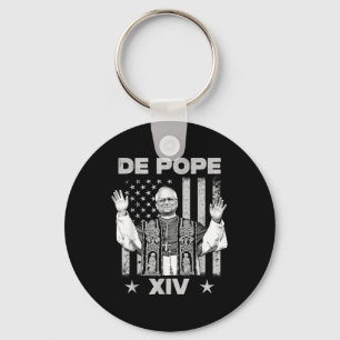 Porte-clés Nope Da Pope De Chicago Leo Xiv Provost Tee