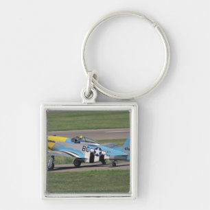 Porte-clés Nord-américain P-51 D Dazzling Donna sur le