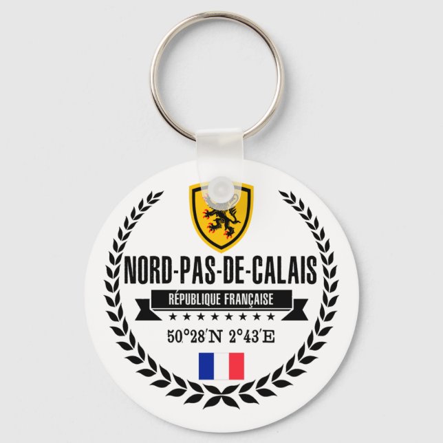 Porte-clés Nord-Pas-de-Calais (Recto)