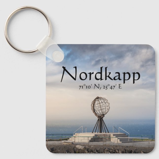 Porte-clés Nordkapp Norvège (Recto)