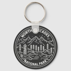 Porte-clés North Cascades National Park Washington Monoline
