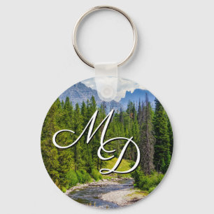 Porte-clés North Fork Shoshone River Monogram Key Chain