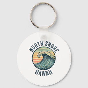Porte-clés North Shore Oahu Hawaii Souvenir Surf Hawaïen 