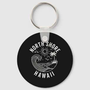 Porte-clés North Shore Oahu Hawaii Souvenir Surf Hawaïen