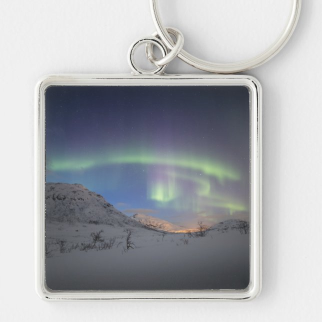 Porte-clés Northern Lights Norvège (Devant)