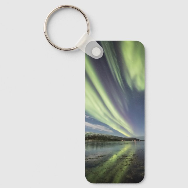 Porte-clés Northern Lights Norvège Porte - clé (Recto)